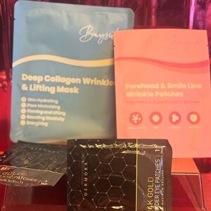 Blue and Pink Skincare Mask Set